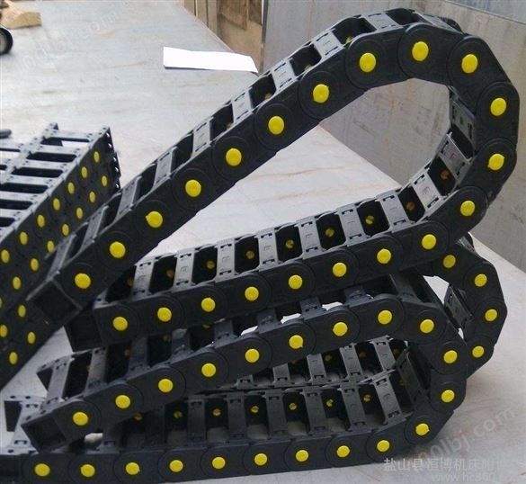 钢铝拖链自动化电缆钢制拖链