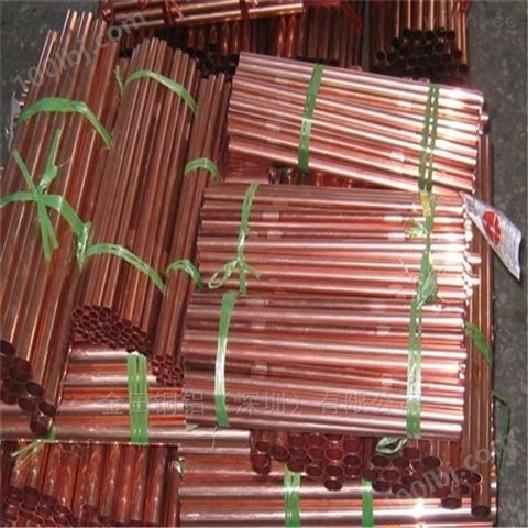 T2紫铜管1.5mm外径 精密铜管 C1100纯红铜管